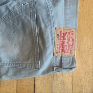 Men’s 505 Levi’s Tan